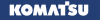 Logo azul komatsu